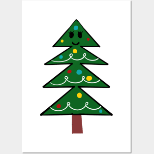 Christmas Tree Posters and Art